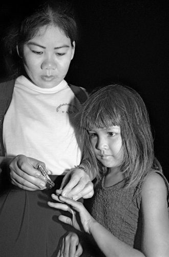 Maniküre, Phnom Penh 1998